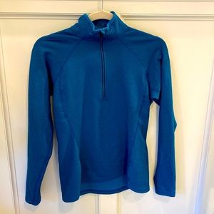 Patagonia - women’s blue 3/4 zip-up.  Size S.